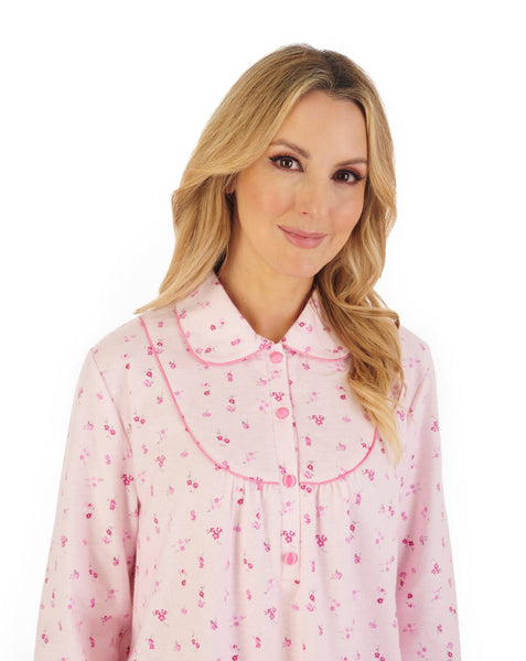 slenderella  ladies  flanlette  nightdress