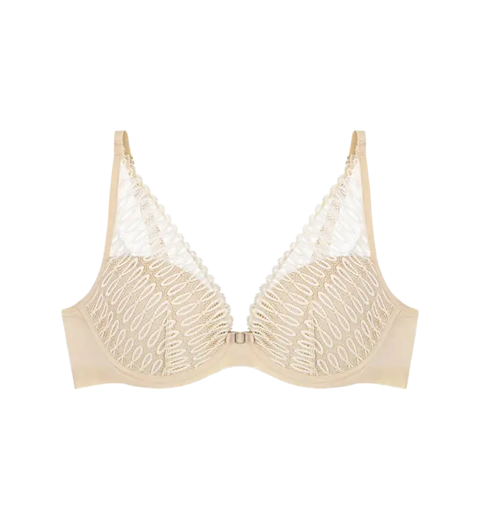 Triumph Aura Spotlight Wired padded bra 10208018 Creamy Dream