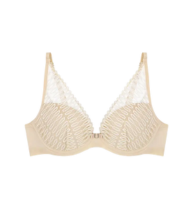 Triumph Aura Spotlight Wired padded bra 10208018 Creamy Dream