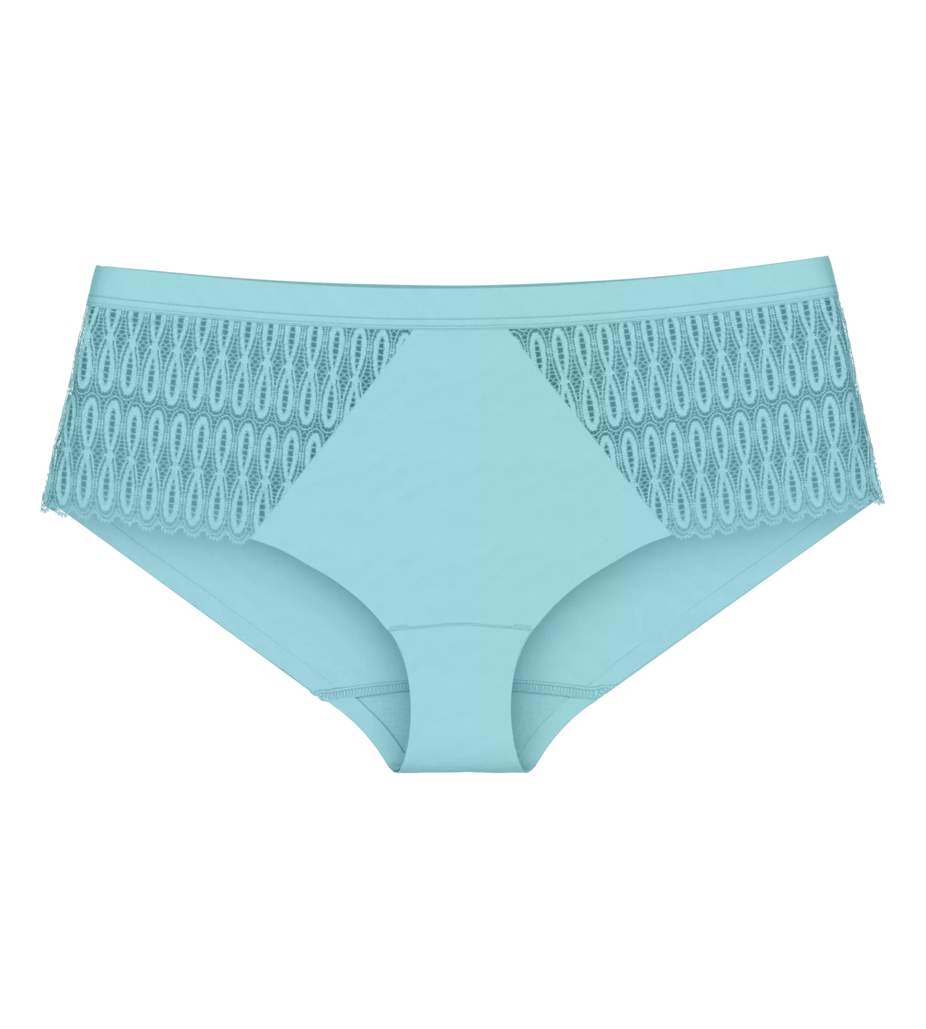 Triumph Ladies Aura Spotlight Maxi Knickers Silver Blue