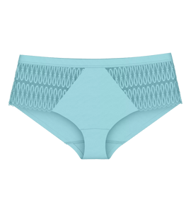 Triumph Ladies Aura Spotlight Maxi Knickers Silver Blue