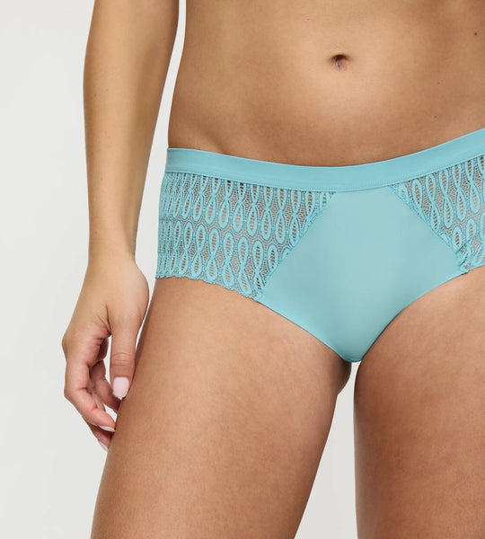 Triumph Aura Spotlight Wired T-Shirt Bra  Silver Blue
