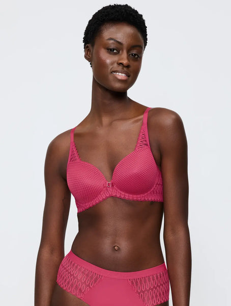 Triumph Aura Spotlight Wired T-Shirt Bra Flashy Pink