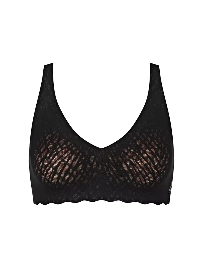 Sloggi Zero Feel Bliss Soft Bra Black
