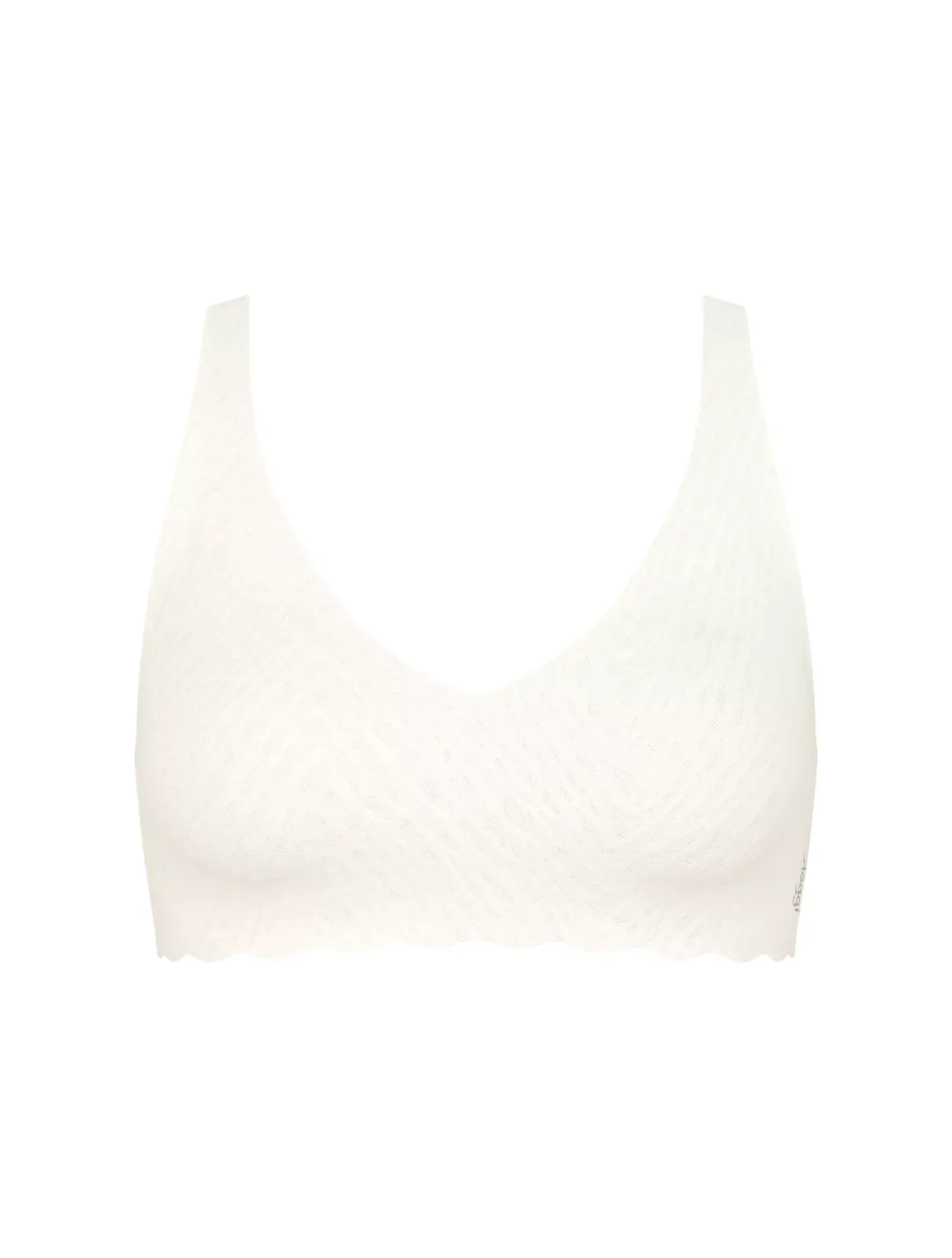 Sloggi Zero Feel Bliss Soft Bra Silk White