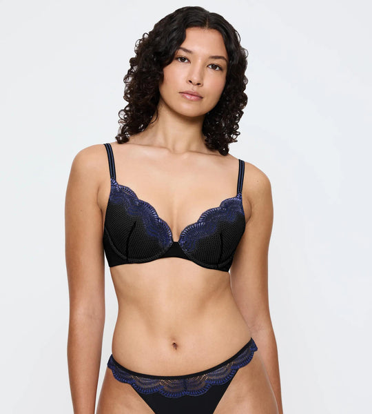 Triumph Comfort Glam Push-up Bra Black