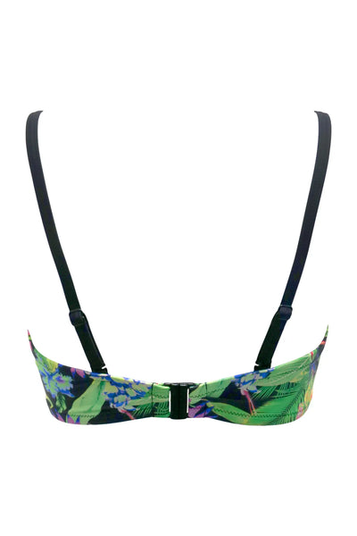 Pour Moi St Lucia Strapless Padded Underwired Multiway Top - Tropical