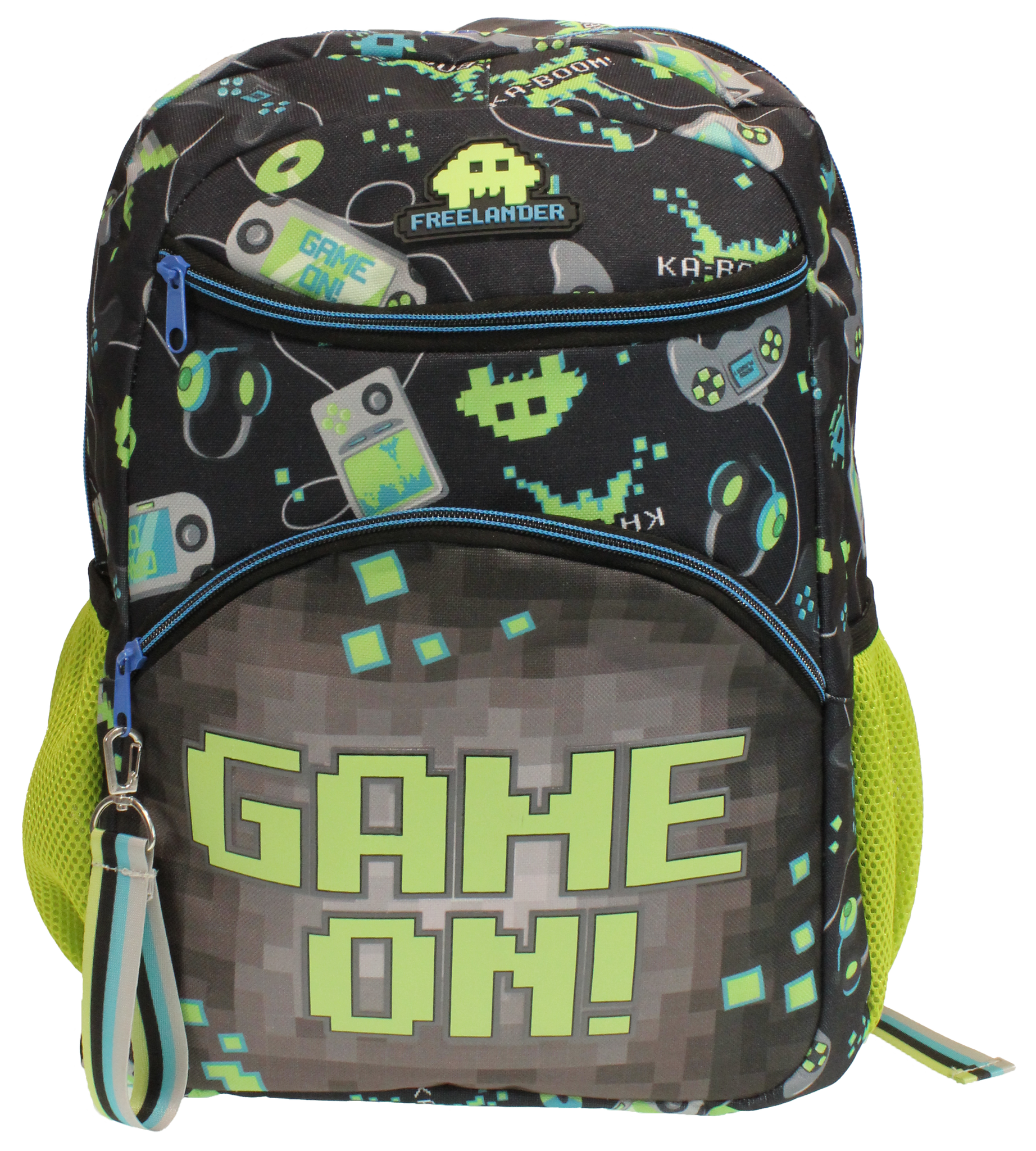 Freelander Boys Fashion Backpack "Gamer" Black