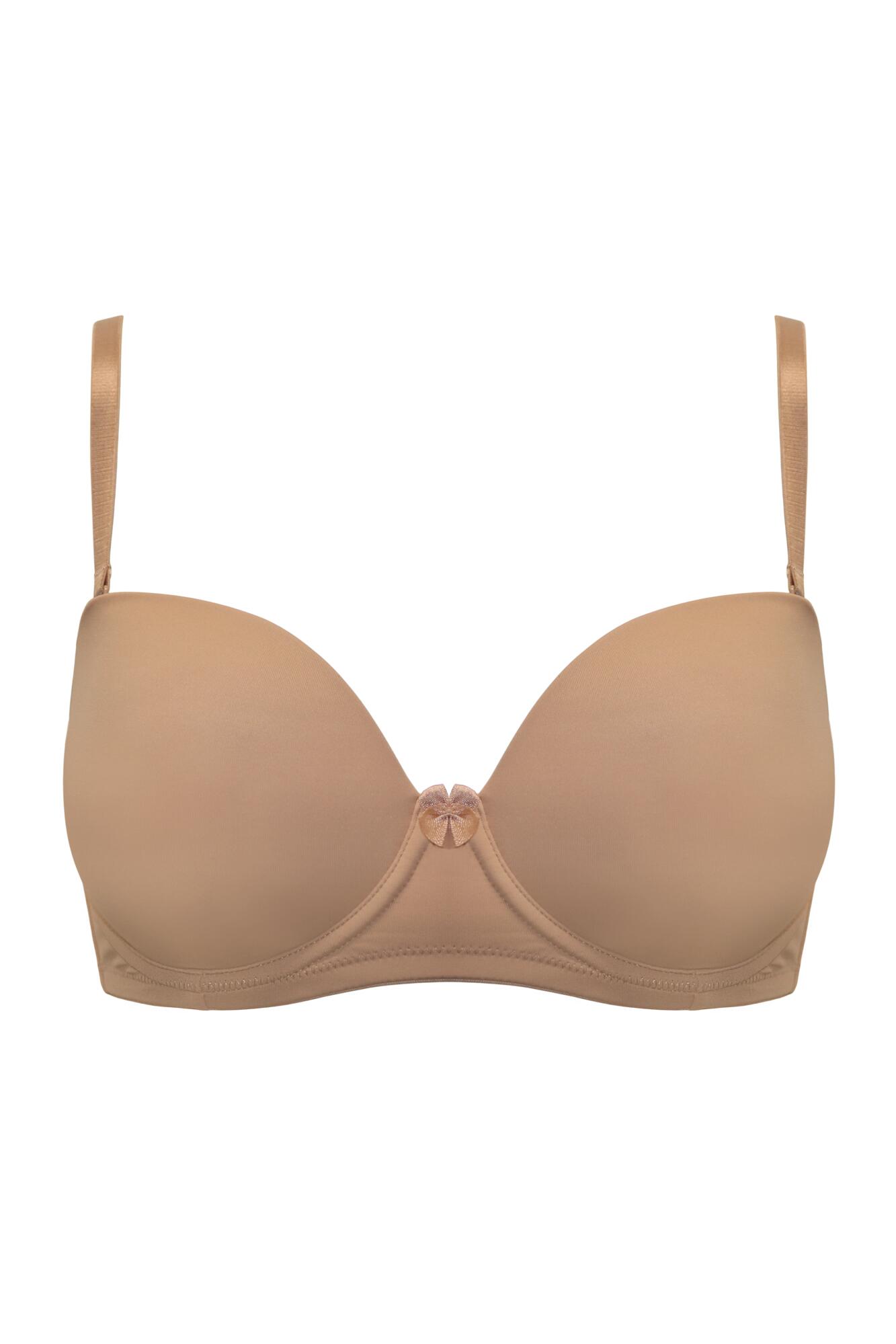Pour Moi Definitions Strapless Bra - Sand