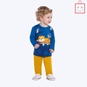 Kyly Baby Boys' Sweatshirt Set 1000105 Royal