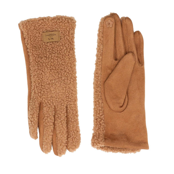 Zelly Ladies Gloves Teddy  2 colours