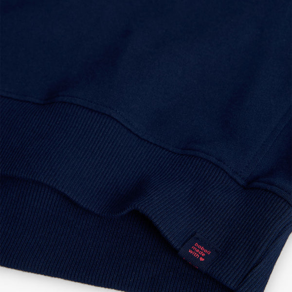 Boboli Girl's Fleece Sweatshirt Navy 412119 "1984"