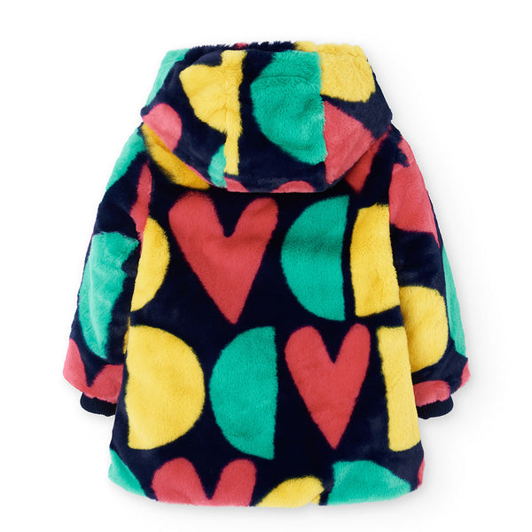 girls boboli fur jacket