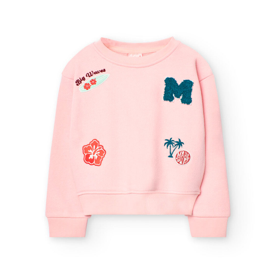 Boboli Girl's Fleece Sweatshirt 431132