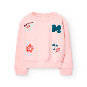 Boboli Girl's Fleece Sweatshirt 431132