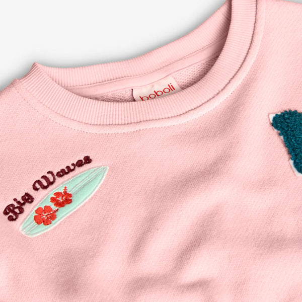 Boboli Girl's Fleece Sweatshirt 431132