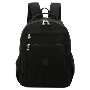 Air Supreme Bags D-396 Plain Colour Multi-zip Backpack