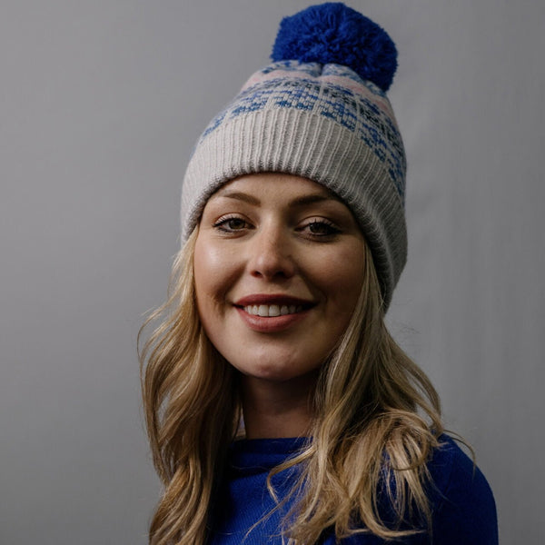 Zelly Ladies  Nordic Hat Blue