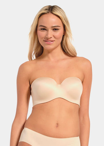 Magic Body Fashion Luxury Strapless Bra Latte