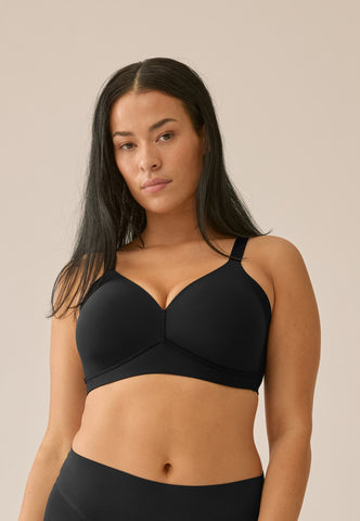 Naturana Soft Bra with Side Smoother Effect 5232 Black