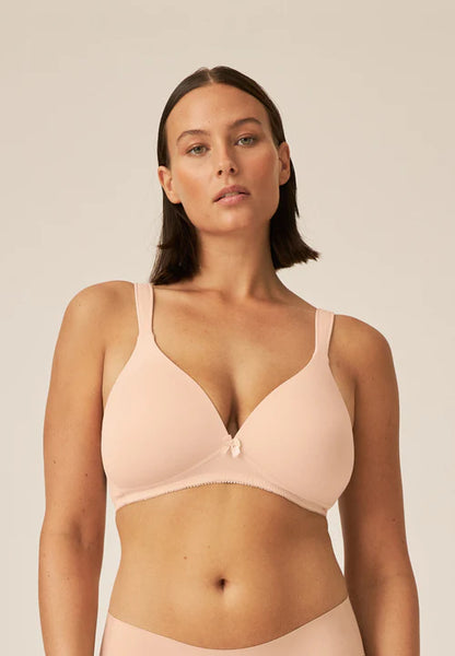 Naturana Everyday Soft Cup Non Wired Seamless Bra Skin 5166