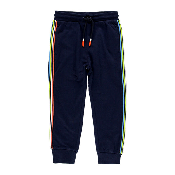 Boboli Boy's Fleece Trousers 531032 Navy