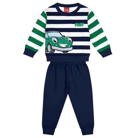 Kyly Baby Boys' Sweatshirt Set 1000110 Navy