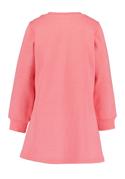 Blue Seven Girls'  Casual Dress Unicorn Rainbow Road 773729-2250 Salmon