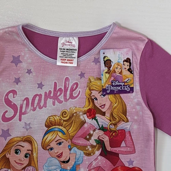 Baby Girl's Disney Princess Pyjamas. 3850