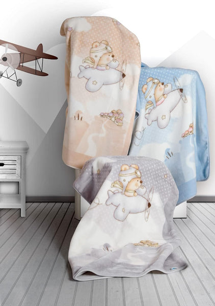 Pielsa Boxed Baby Cot Blanket 6378 Cream (110x140cm)