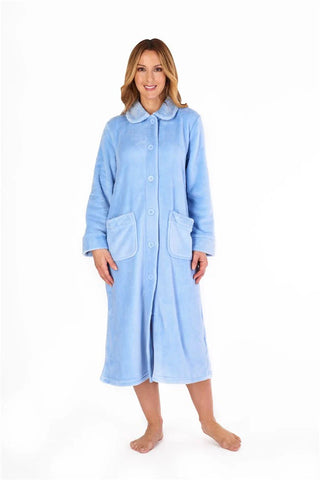 laDIES  FLEECE  DRESSING GOWN