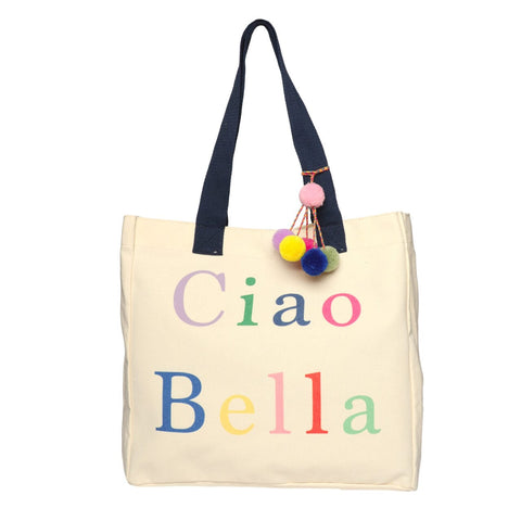 Zelly Cotton Tote Constellation Collection Medium Ciao Bella