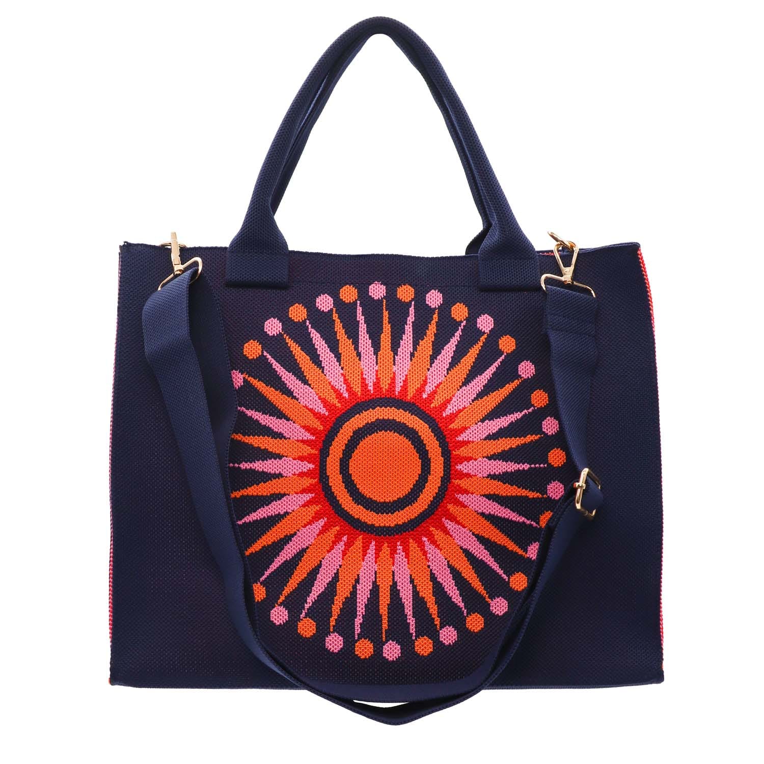 Zelly Woven Tote Bag Constellation Collection Med
