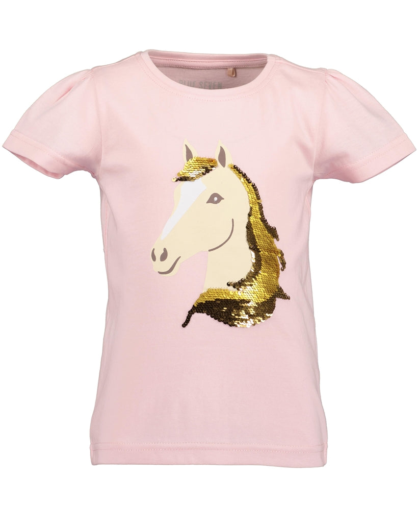 Blue Seven Girls' T-Shirt 702352 Rose