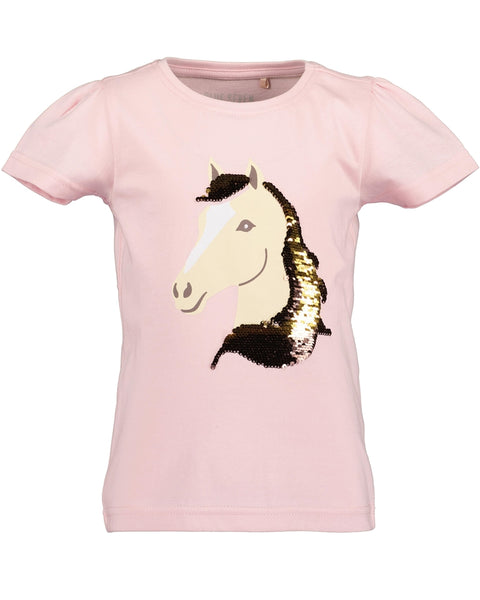 Blue Seven Girls' T-Shirt 702352 Rose