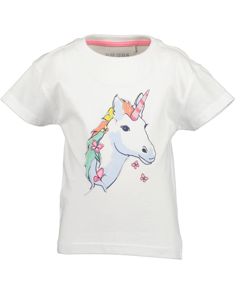 Blue Seven Girls' T-Shirt 702366 White