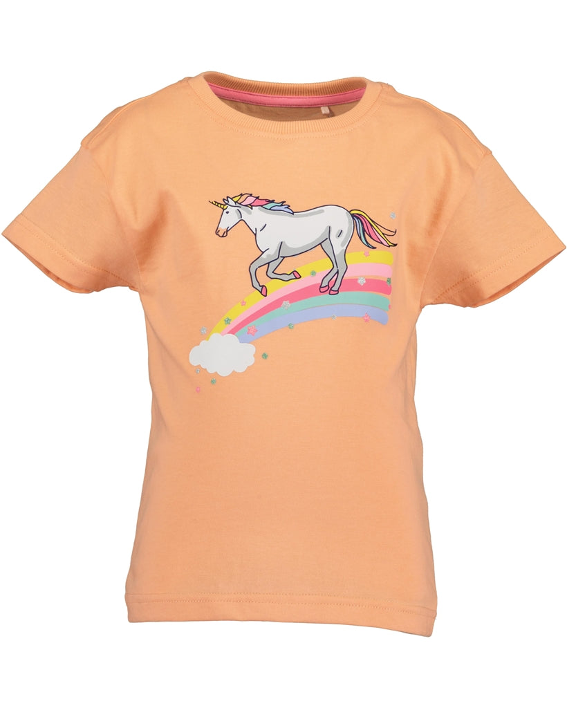 Blue Seven Girls' T-Shirt 702366 Melon