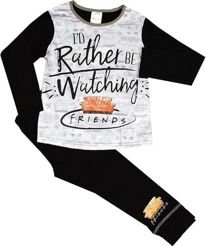 Friends Girls Pyjamas - Long Sleeved DES9862
