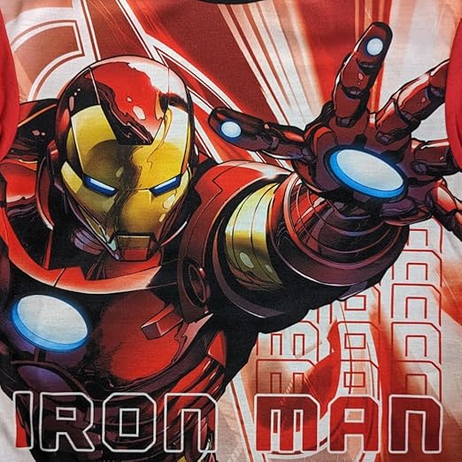 Marvel Boys Iron Man Pyjamas - Long Sleeved DES25018