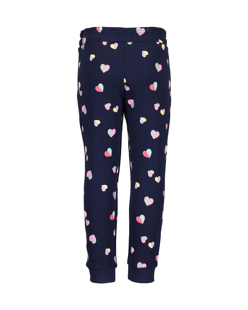 Blue Seven Girls' Print Leggings 724723  Ultramarine Butterfly Print