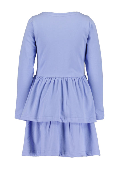 Blue Seven Girls'  Casual Dress Flying Unicorn 773707-4644 Purple