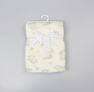 Pure & Soft Premium Babywear Plush Wrap Pink Elephant WRP-D12828