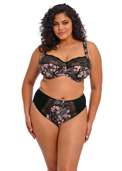 Elomi Morgan High Leg Brief Summer Garden – EL4118SUN