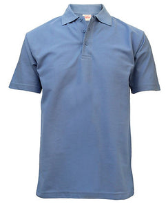 School  Blue Poloshirt short sleeved  by Hunter 1342