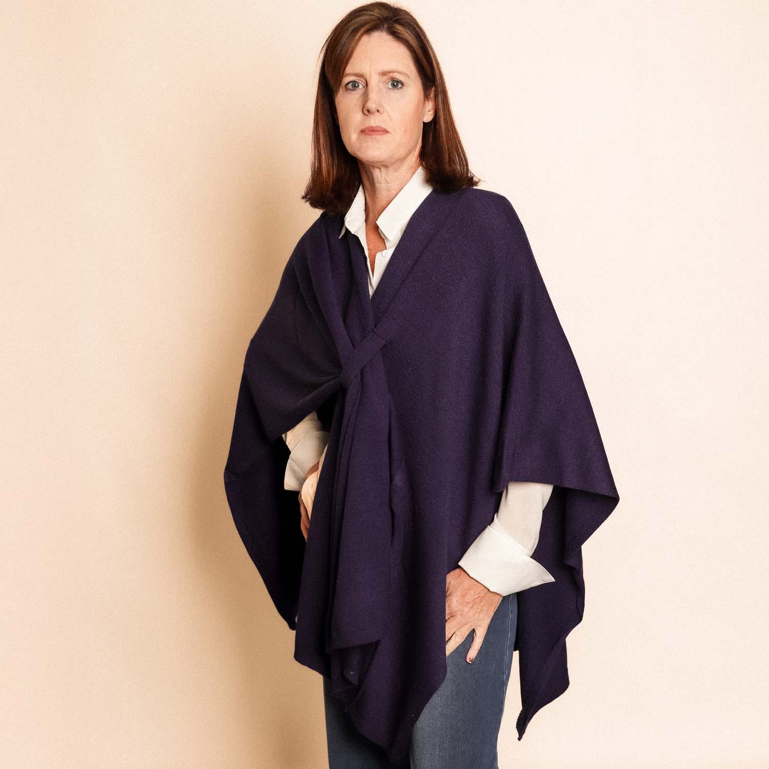 Zelly Ladies Poncho Pull Through Various Colours AW25