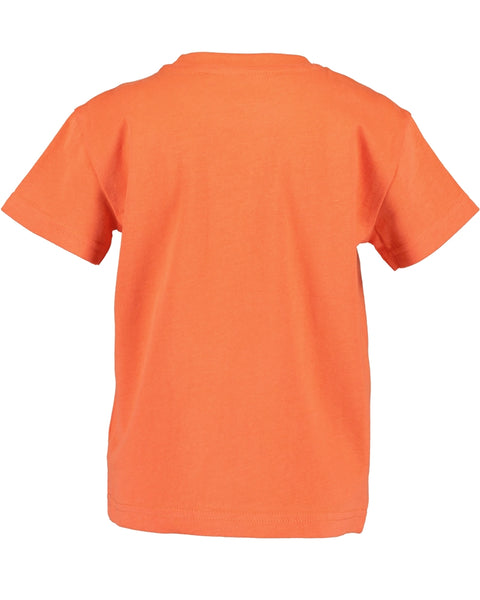 Blue Seven Boys' Short Sleeve TShirt 802376 Jeep Willie Flamingo