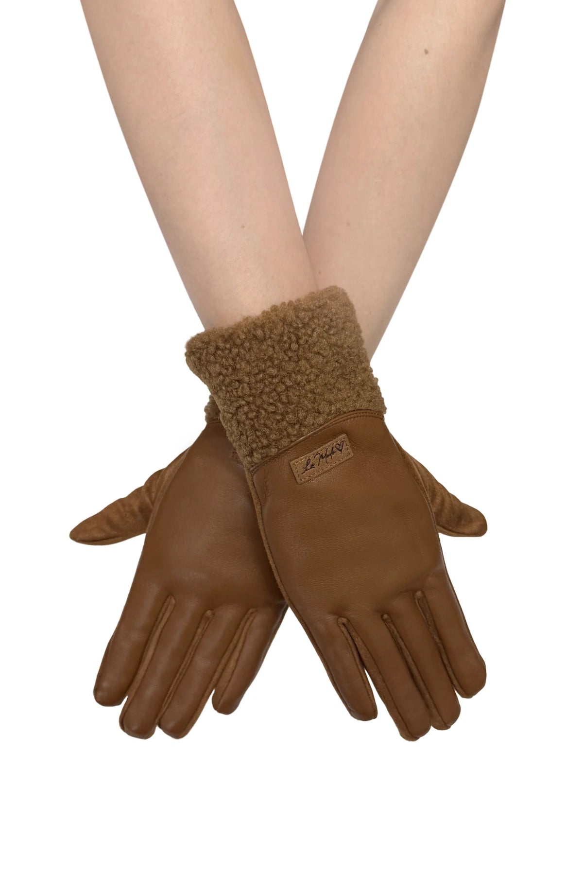 womens fur  gloves