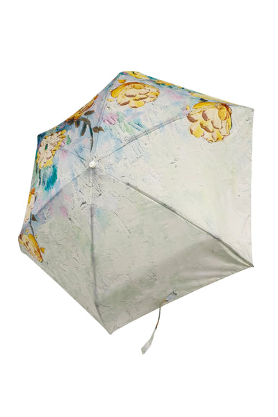 ShineMe Floral Oil Painting Umbrella with Travel Case (Mini) UM-8605