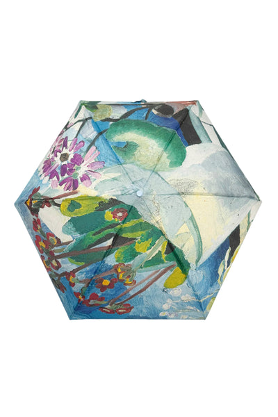 ShineMe Floral Oil Painting Umbrella with Travel Case (Mini) UM-8606-A