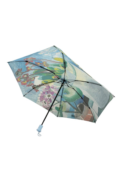 ShineMe Floral Oil Painting Umbrella with Travel Case (Mini) UM-8606-A
